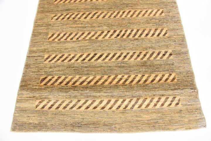 3' 11 x 5' 10 Hand Knotted Modern Ziegler Oriental Rug