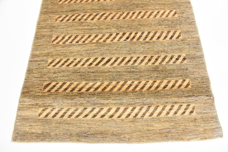 Detail image of 3' 11 x 5' 10 Hand Knotted Modern Ziegler Oriental Rug