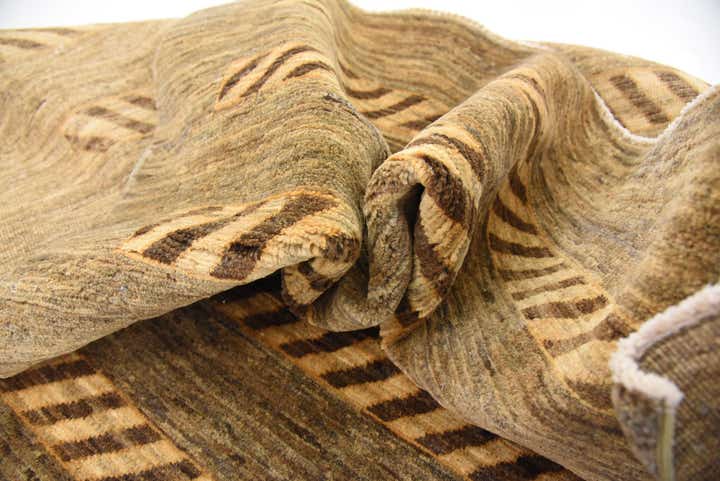 3' 11 x 5' 10 Hand Knotted Modern Ziegler Oriental Rug
