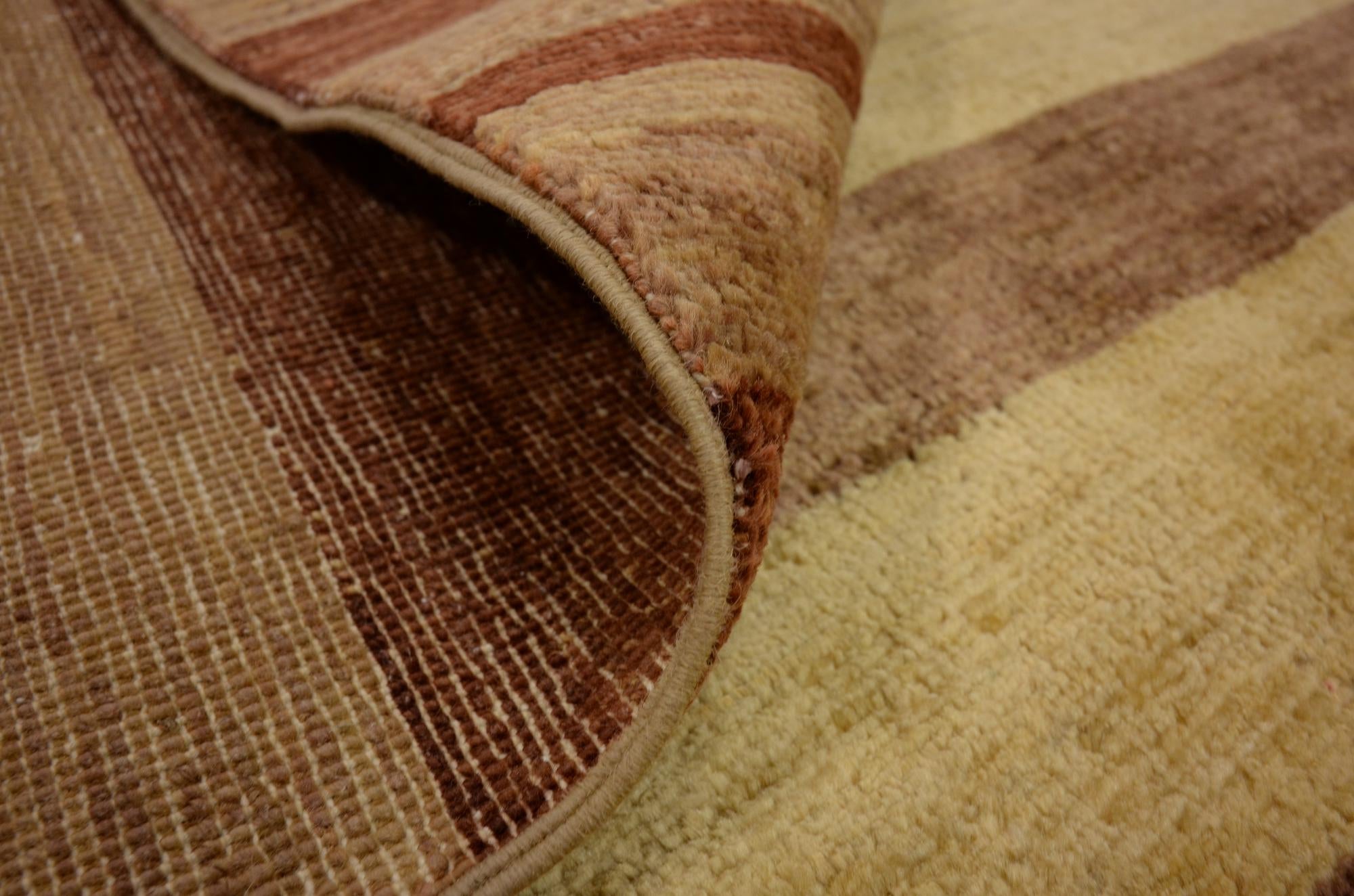5' x 6' Hand Knotted Modern Ziegler Oriental Rug