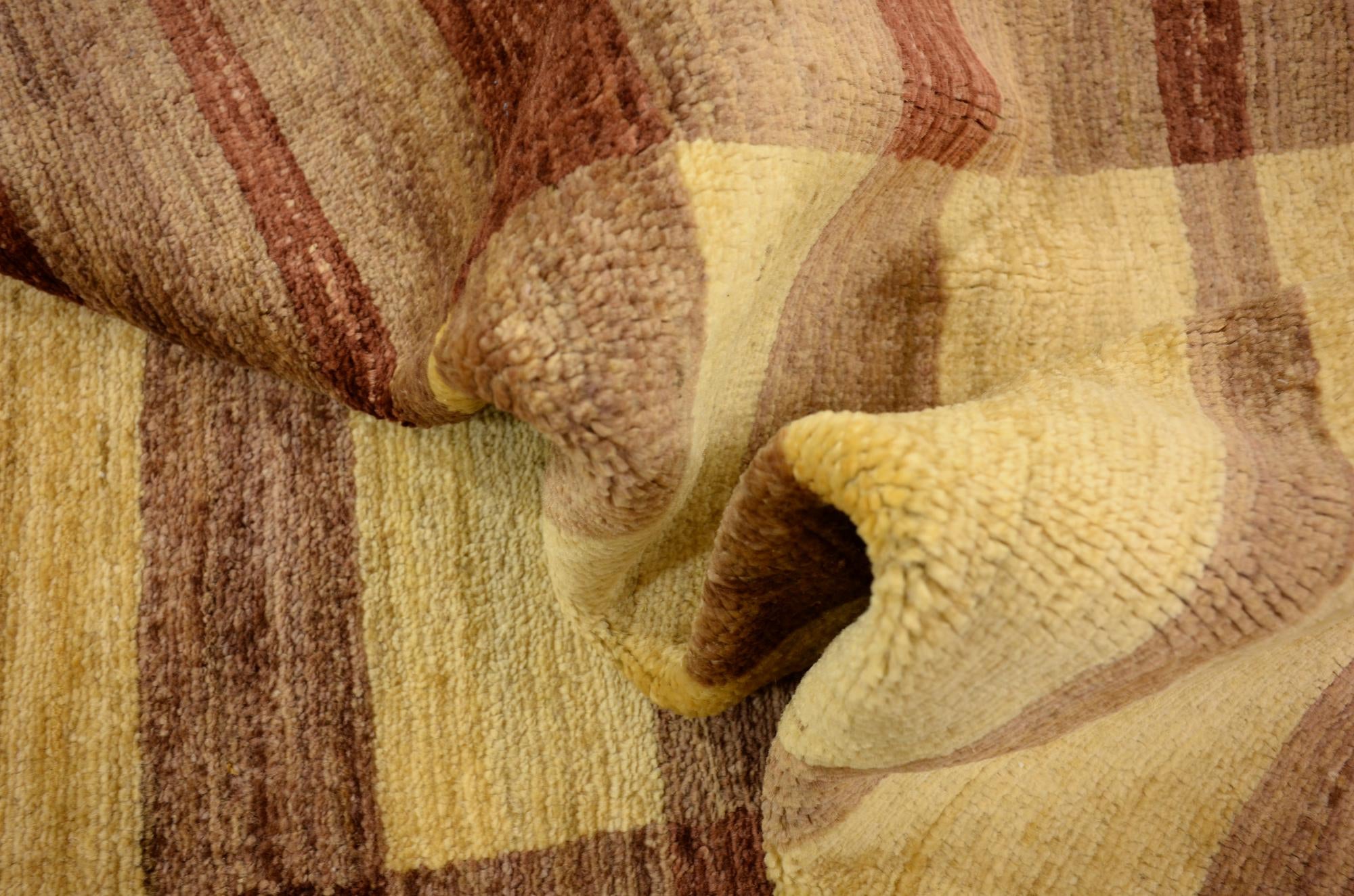 5' x 6' Hand Knotted Modern Ziegler Oriental Rug