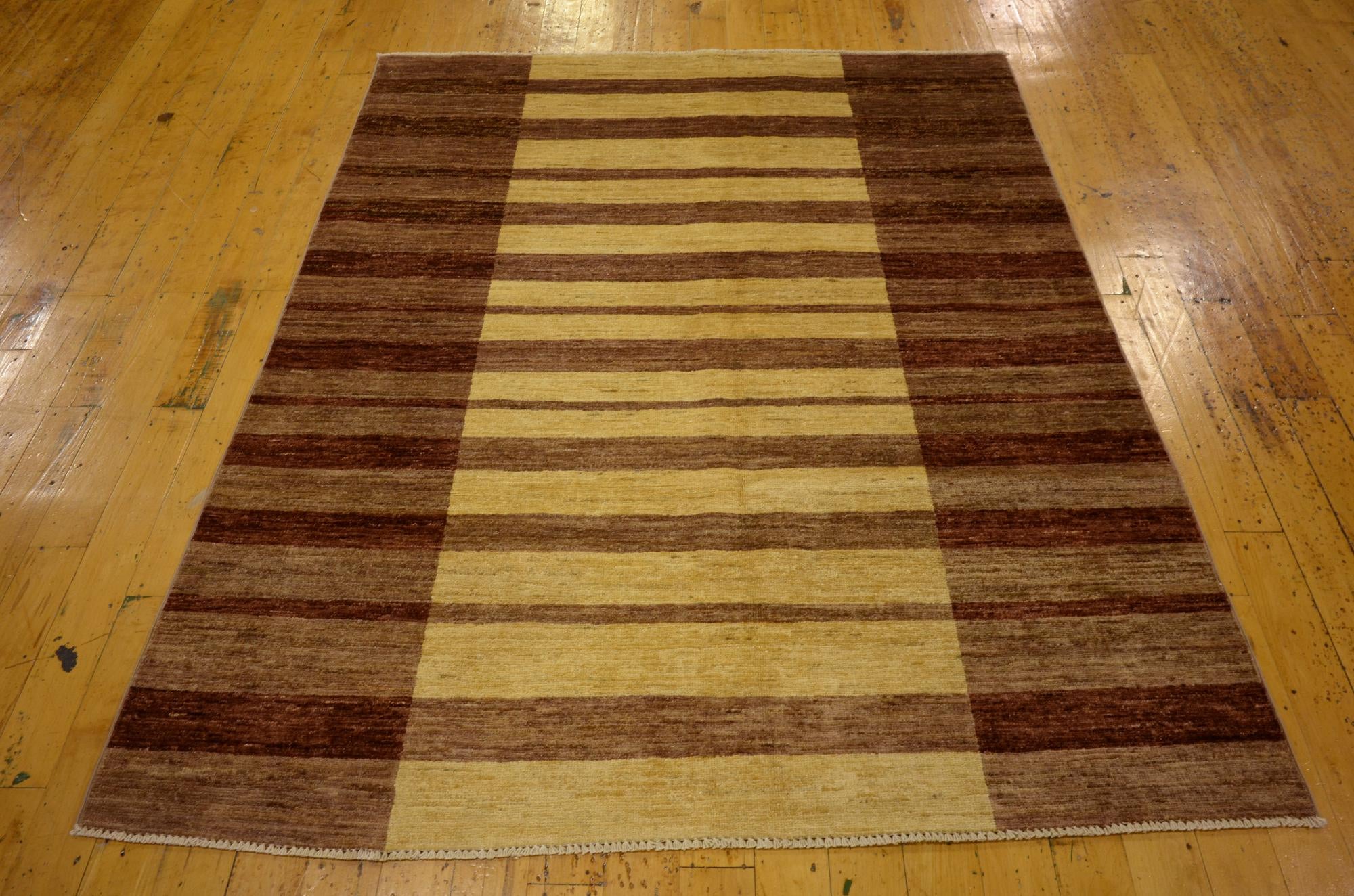 5' x 6' Hand Knotted Modern Ziegler Oriental Rug