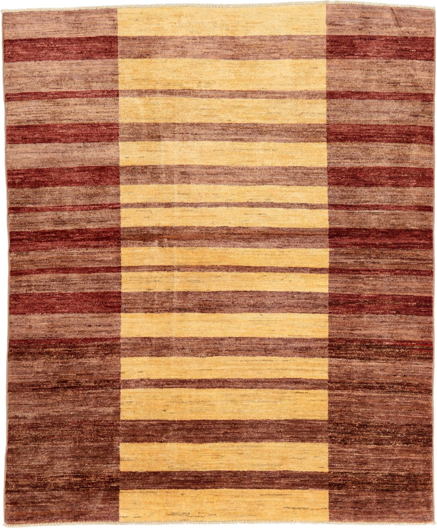 5' x 6' Hand Knotted Modern Ziegler Oriental Rug