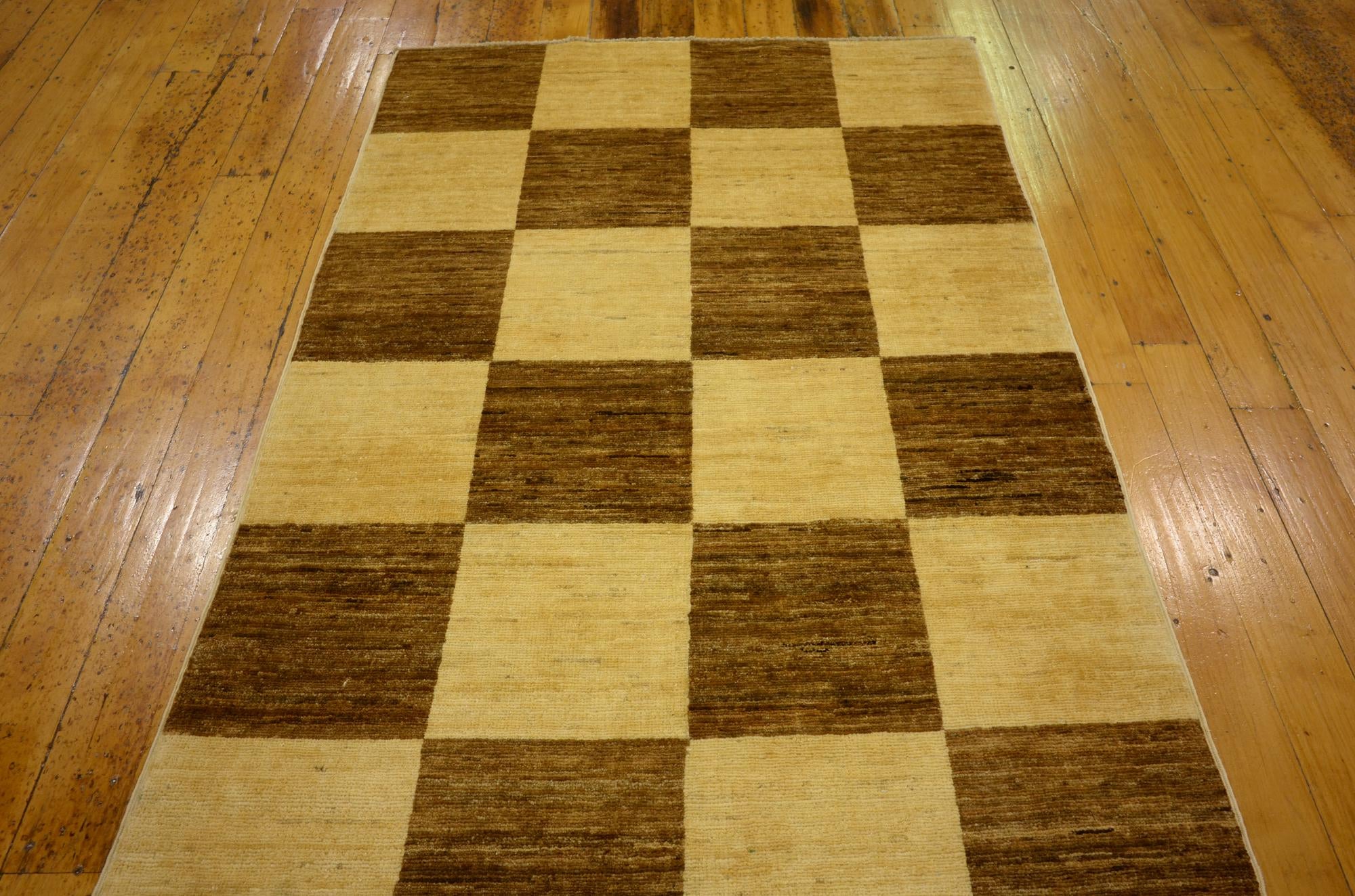 3' 4 x 6' 6 Hand Knotted Modern Ziegler Oriental Rug
