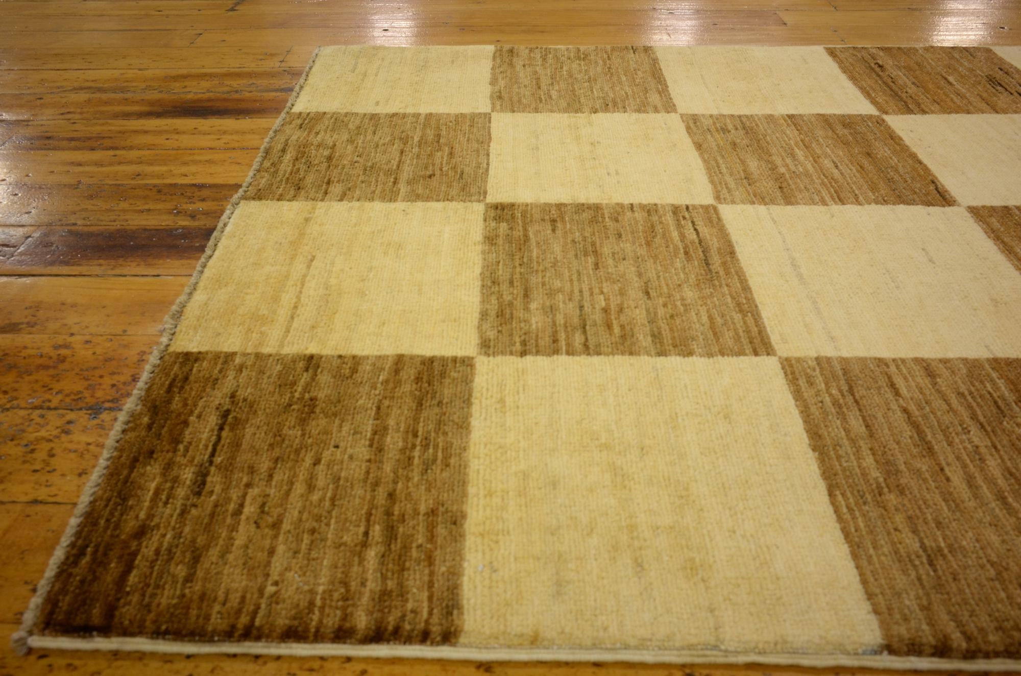 3' 4 x 6' 6 Hand Knotted Modern Ziegler Oriental Rug
