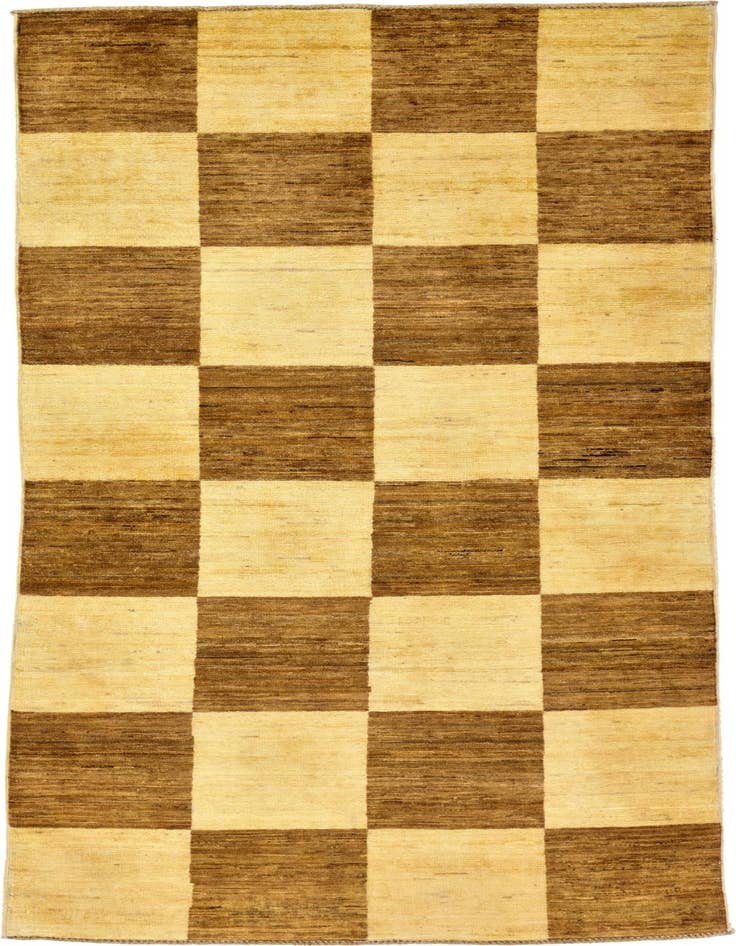 Detail image of 3' 4 x 6' 6 Hand Knotted Modern Ziegler Oriental Rug
