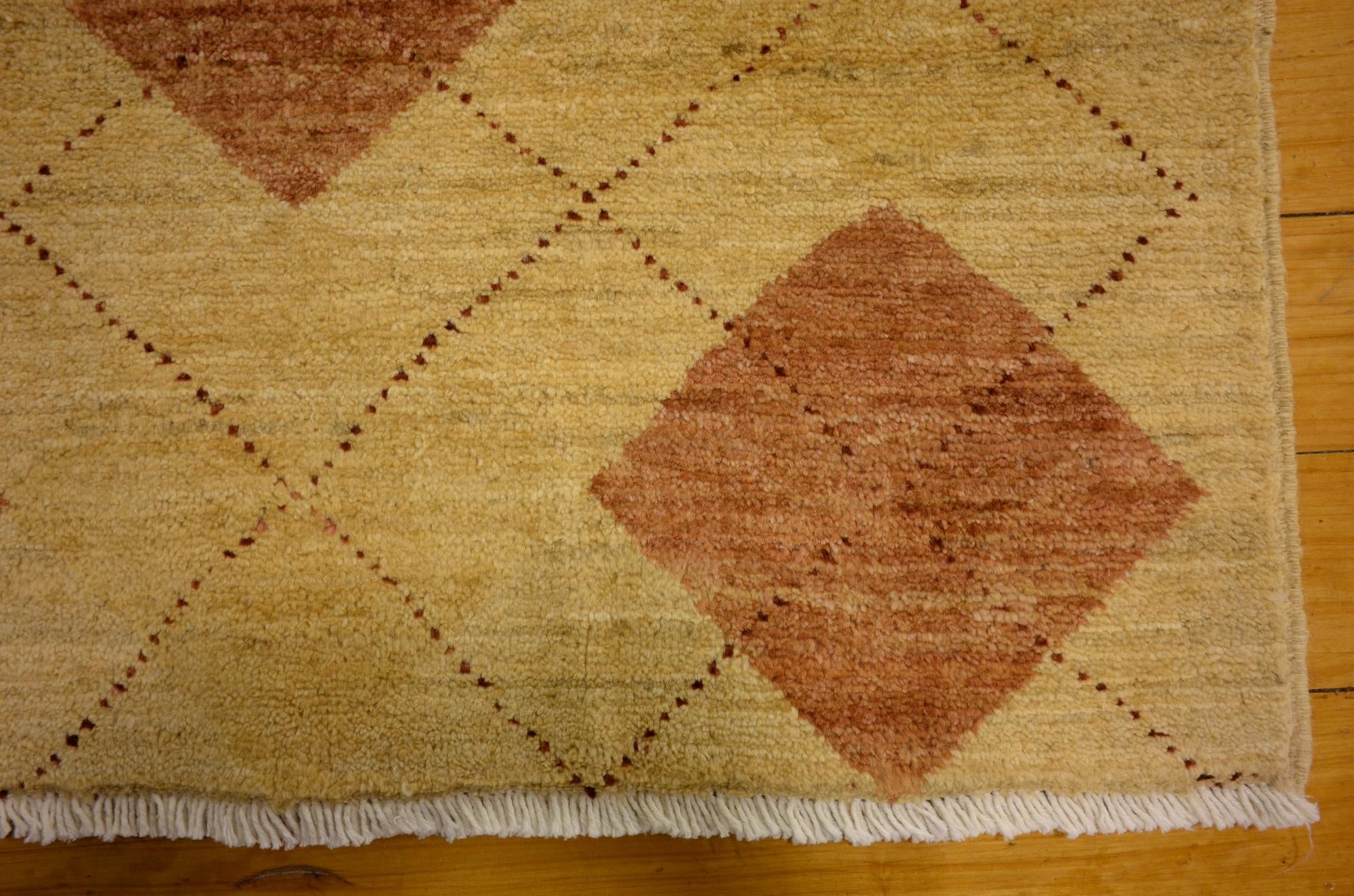 4' 9 x 6' Hand Knotted Modern Ziegler Oriental Rug