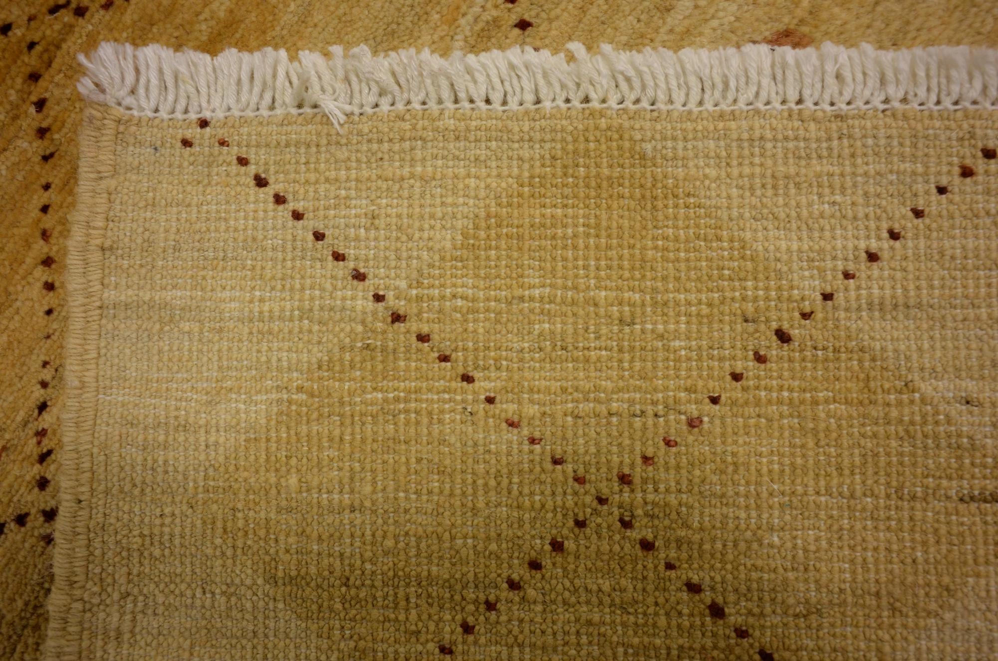 4' 9 x 6' Hand Knotted Modern Ziegler Oriental Rug