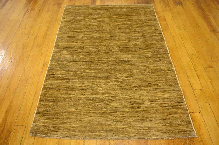 3' 11 x 5' 9 Hand Knotted Modern Ziegler Oriental Rug