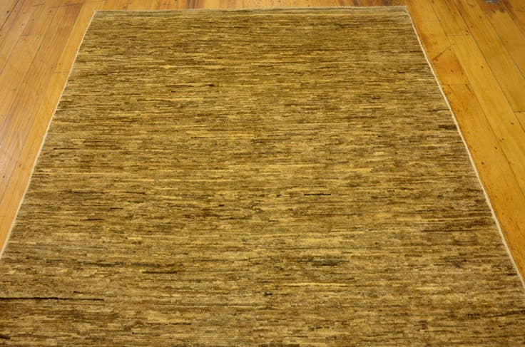 Detail image of 3' 11 x 5' 9 Hand Knotted Modern Ziegler Oriental Rug