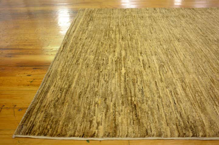 3' 11 x 5' 9 Hand Knotted Modern Ziegler Oriental Rug