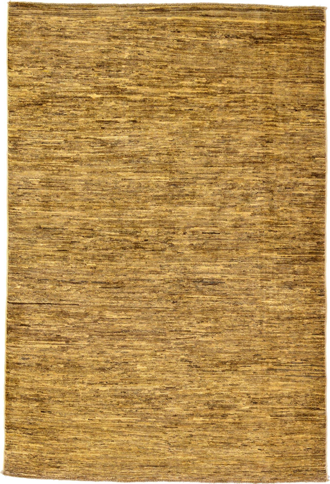 3' 11 x 5' 9 Hand Knotted Modern Ziegler Oriental Rug