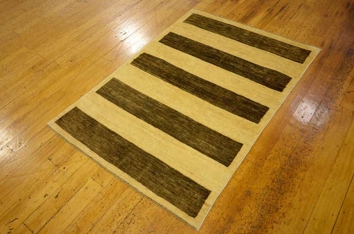 3' 3 x 4' 7 Hand Knotted Modern Ziegler Oriental Rug