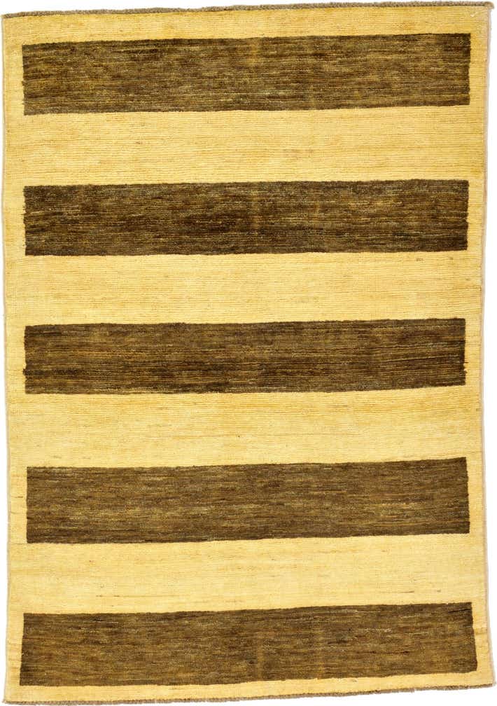 3' 3 x 4' 7 Hand Knotted Modern Ziegler Oriental Rug