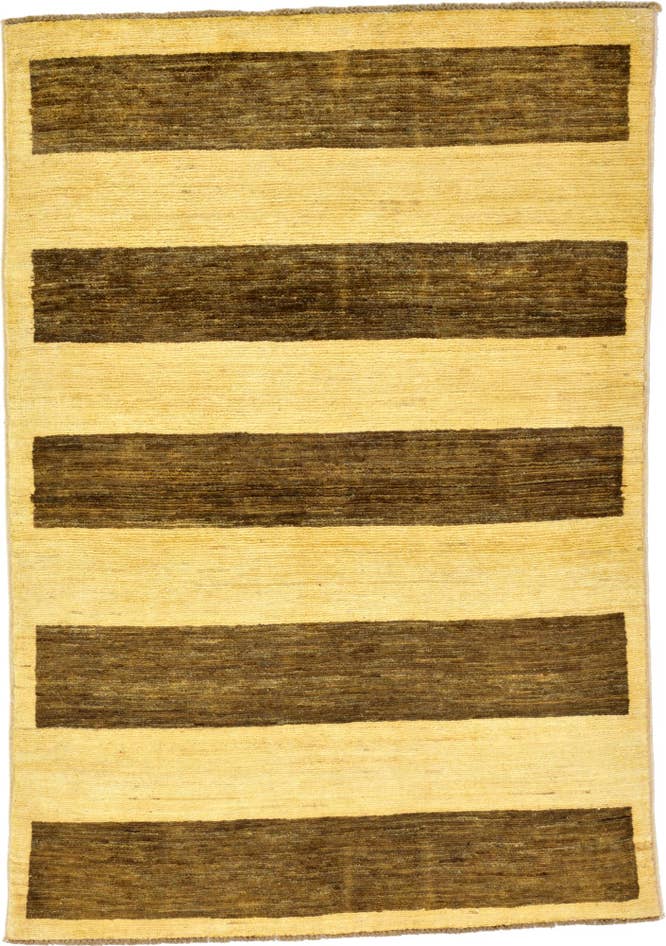 Detail image of 3' 3 x 4' 7 Hand Knotted Modern Ziegler Oriental Rug