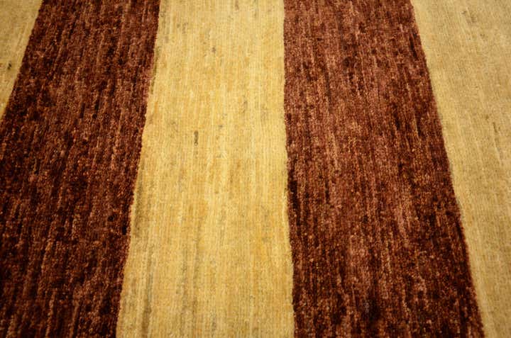 3' 5 x 4' 9 Hand Knotted Modern Ziegler Oriental Rug