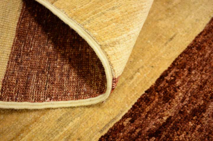 3' 5 x 4' 9 Hand Knotted Modern Ziegler Oriental Rug