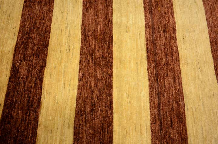 3' 5 x 4' 9 Hand Knotted Modern Ziegler Oriental Rug