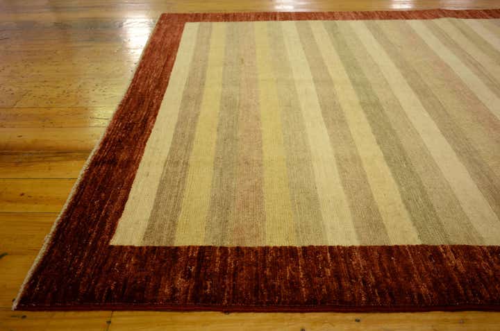 4' 1 x 6' 7 Hand Knotted Modern Ziegler Oriental Rug