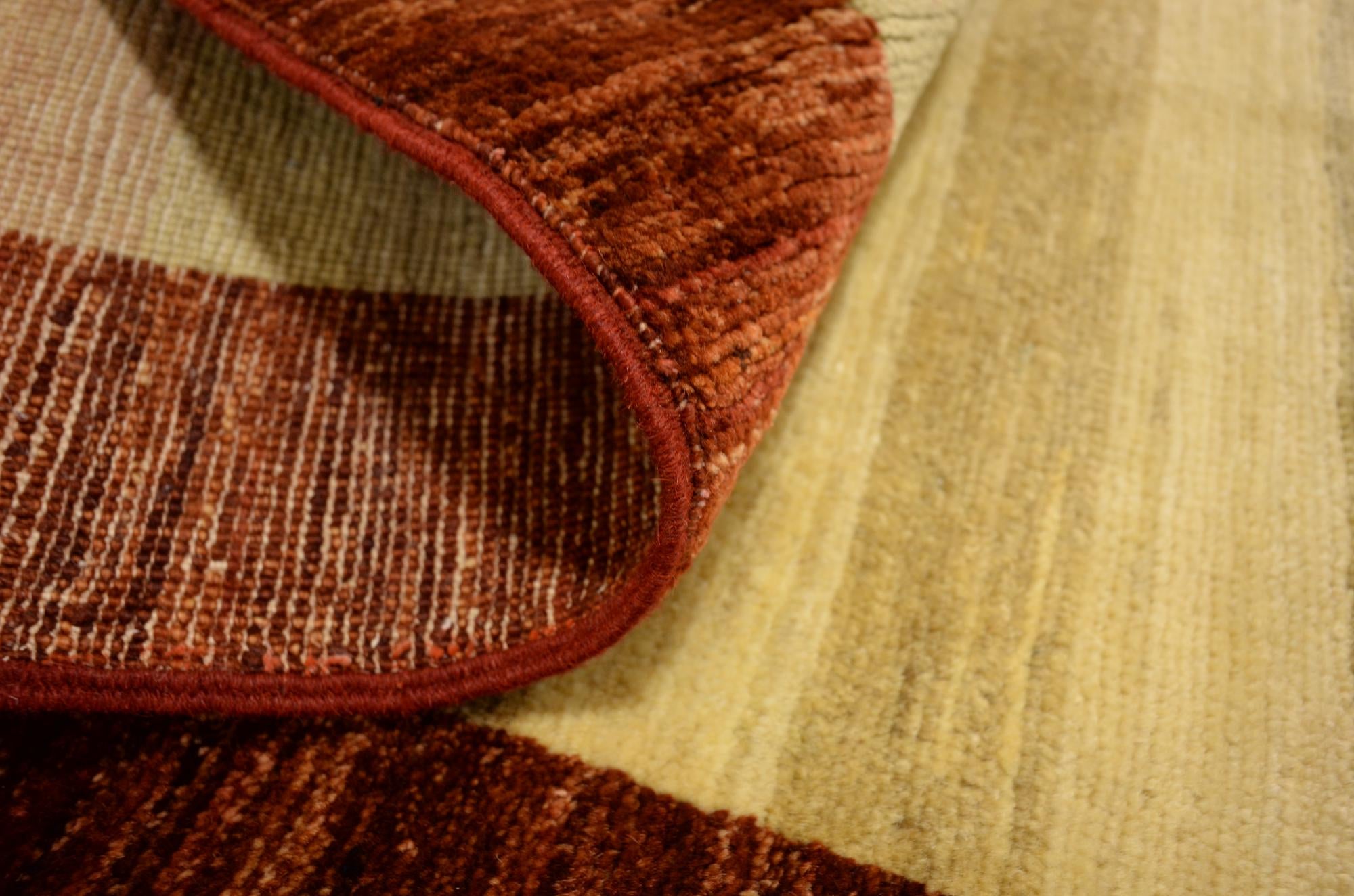 4' 1 x 6' 7 Hand Knotted Modern Ziegler Oriental Rug