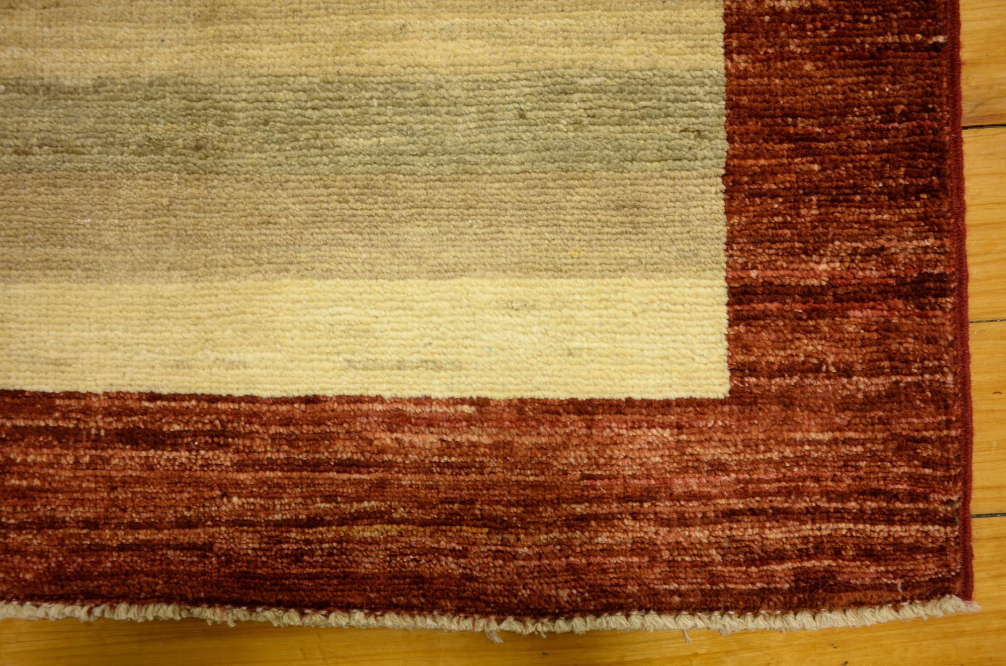 4' 1 x 6' 7 Hand Knotted Modern Ziegler Oriental Rug