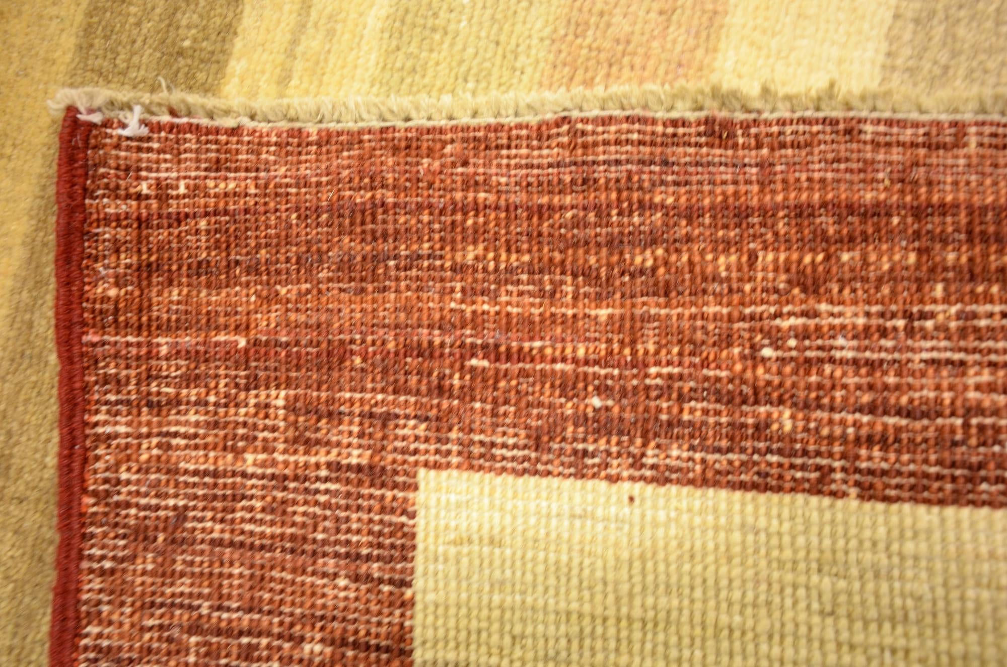 4' 1 x 6' 7 Hand Knotted Modern Ziegler Oriental Rug