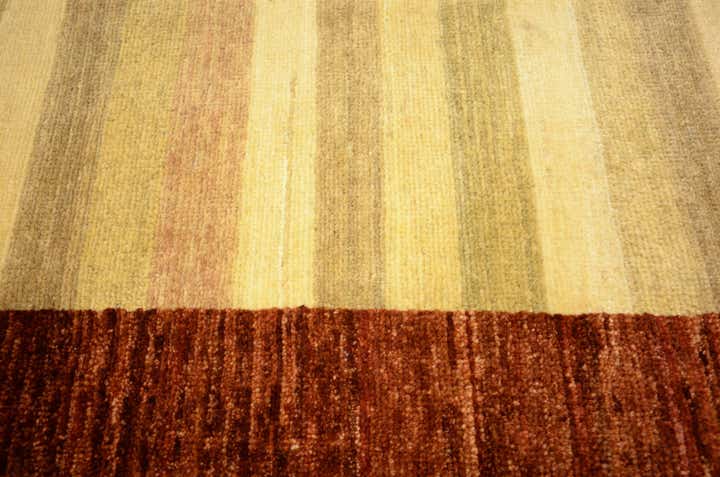 4' 1 x 6' 7 Hand Knotted Modern Ziegler Oriental Rug