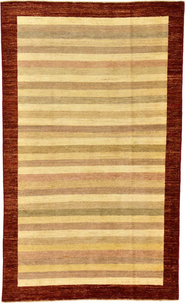 4' 1 x 6' 7 Hand Knotted Modern Ziegler Oriental Rug