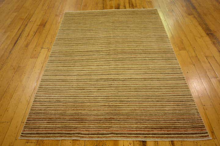 4' 9 x 6' 6 Hand Knotted Modern Ziegler Oriental Rug