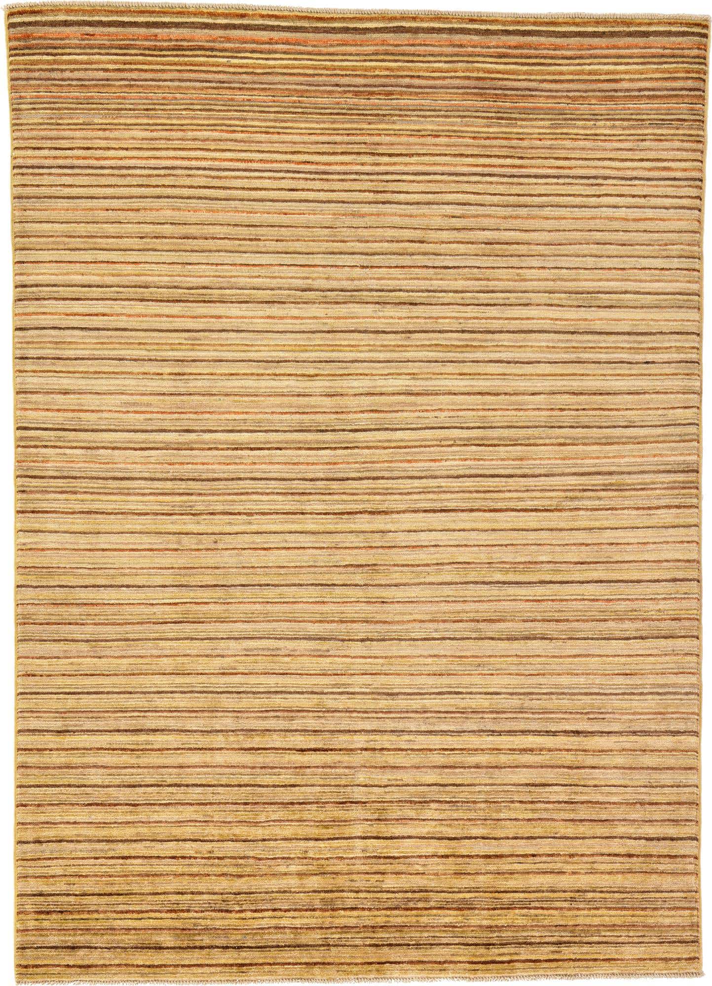 4' 9 x 6' 6 Hand Knotted Modern Ziegler Oriental Rug