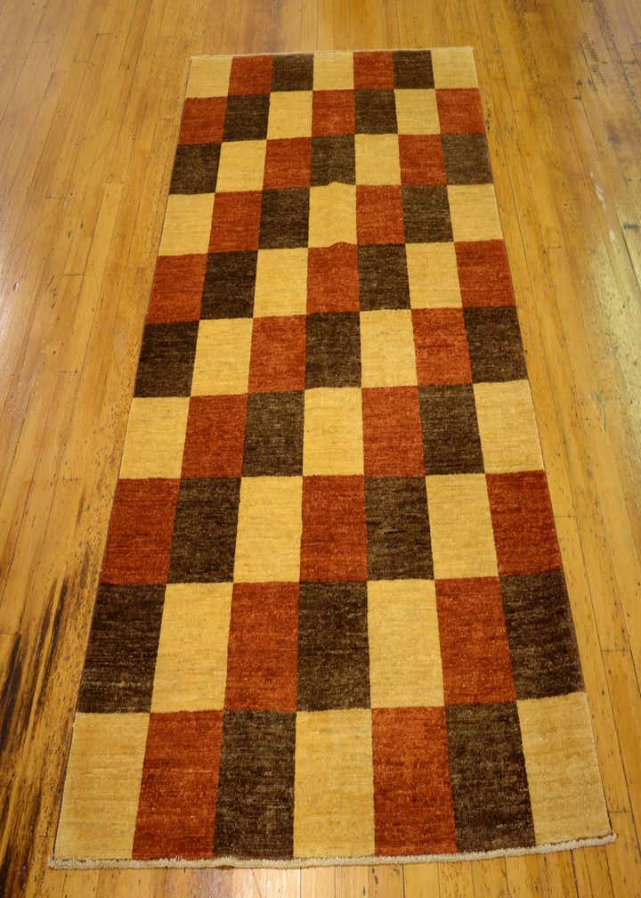 4' 11 x 6' 8 Hand Knotted Modern Ziegler Oriental Rug
