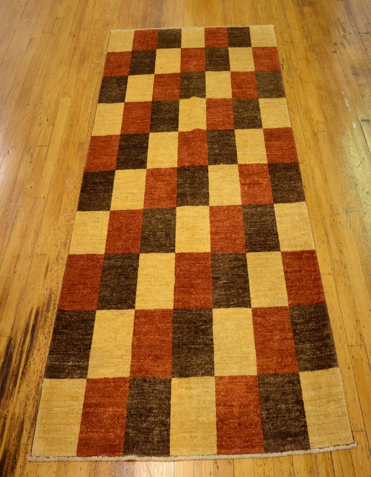 Detail image of 4' 11 x 6' 8 Hand Knotted Modern Ziegler Oriental Rug