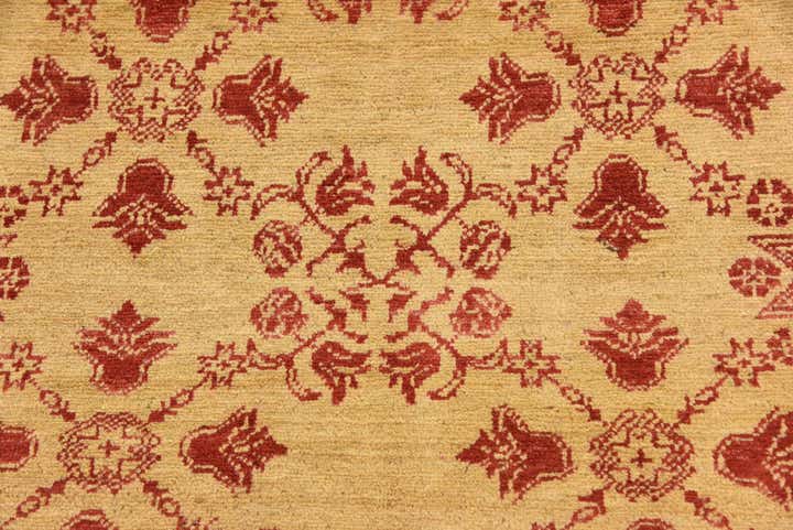 3' 9 x 4' 10 Hand Knotted Modern Ziegler Rug