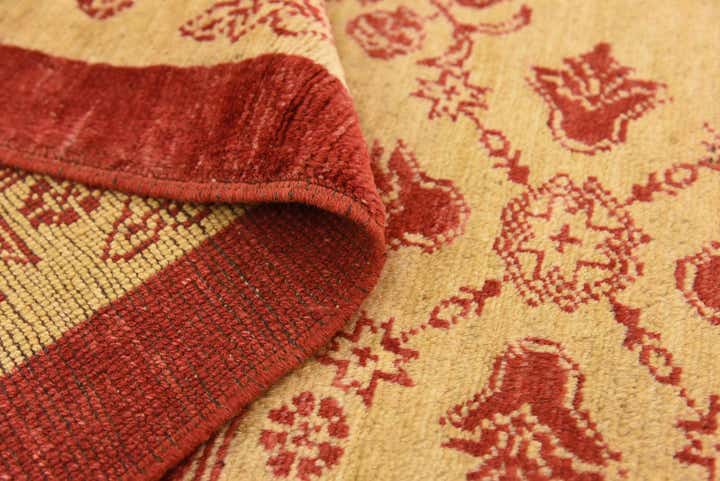 3' 9 x 4' 10 Hand Knotted Modern Ziegler Rug