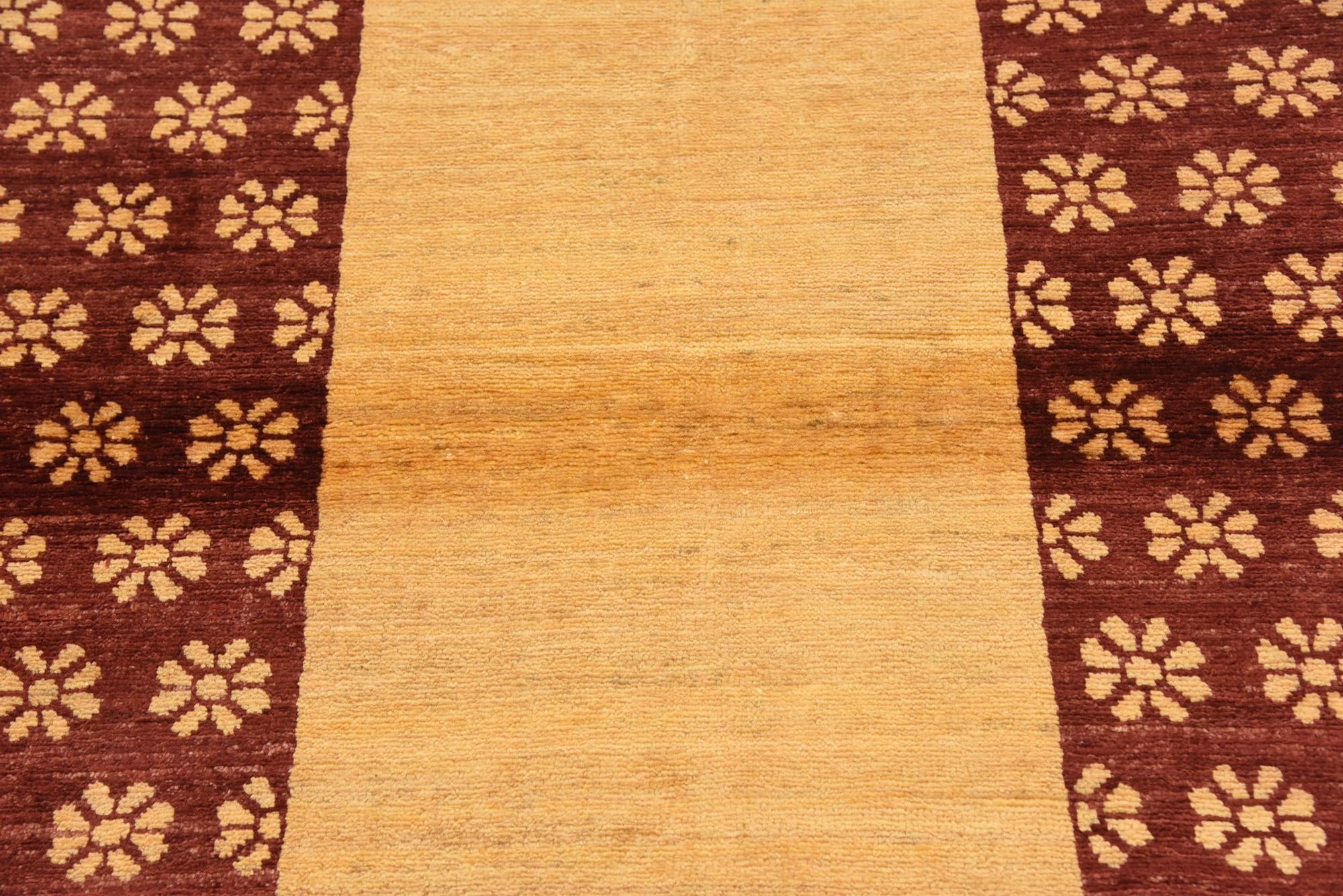 3' 6 x 4' 7 Hand Knotted Modern Ziegler Rug