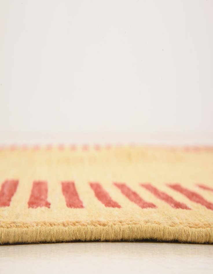 Detail image of 4' 5 x 6' 4  Hand Knotted Modern Ziegler Rug