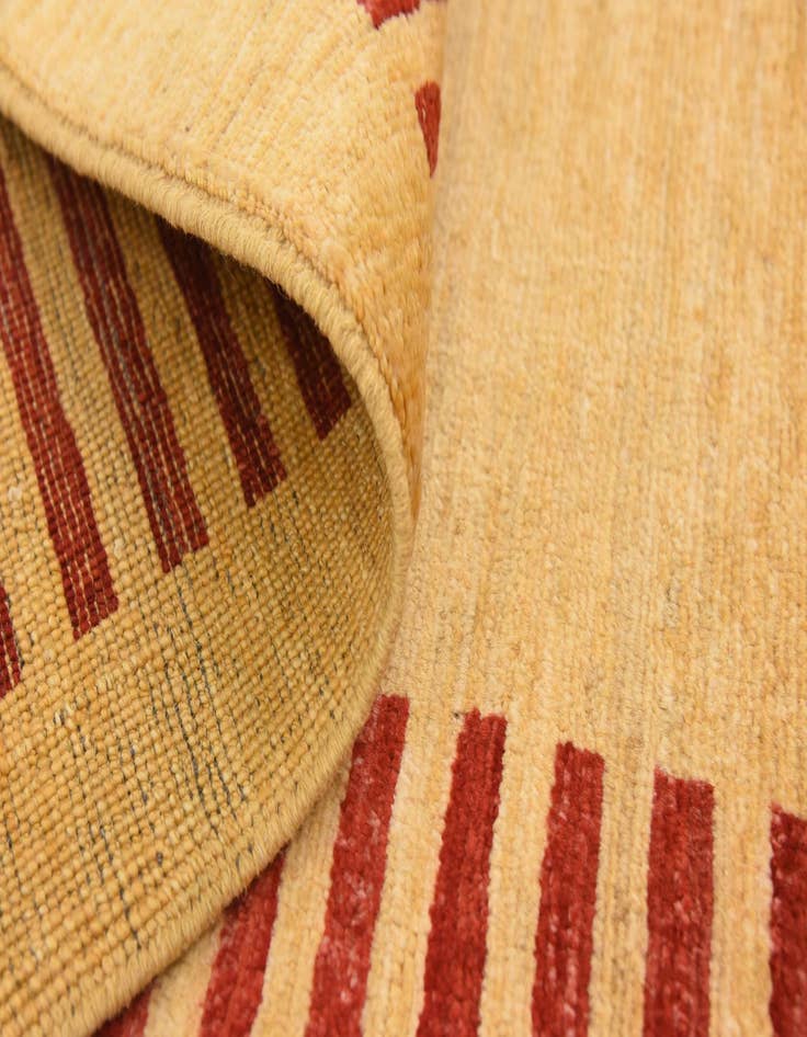 Detail image of 4' 5 x 6' 4  Hand Knotted Modern Ziegler Rug