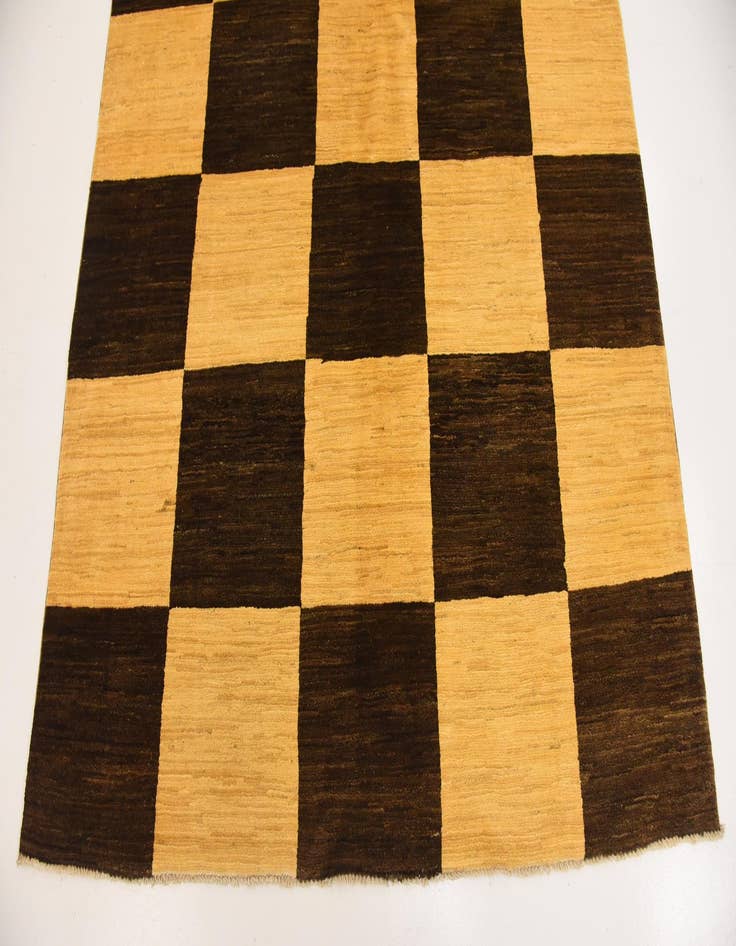 Detail image of 5' x 7'  Hand Knotted Modern Ziegler Rug