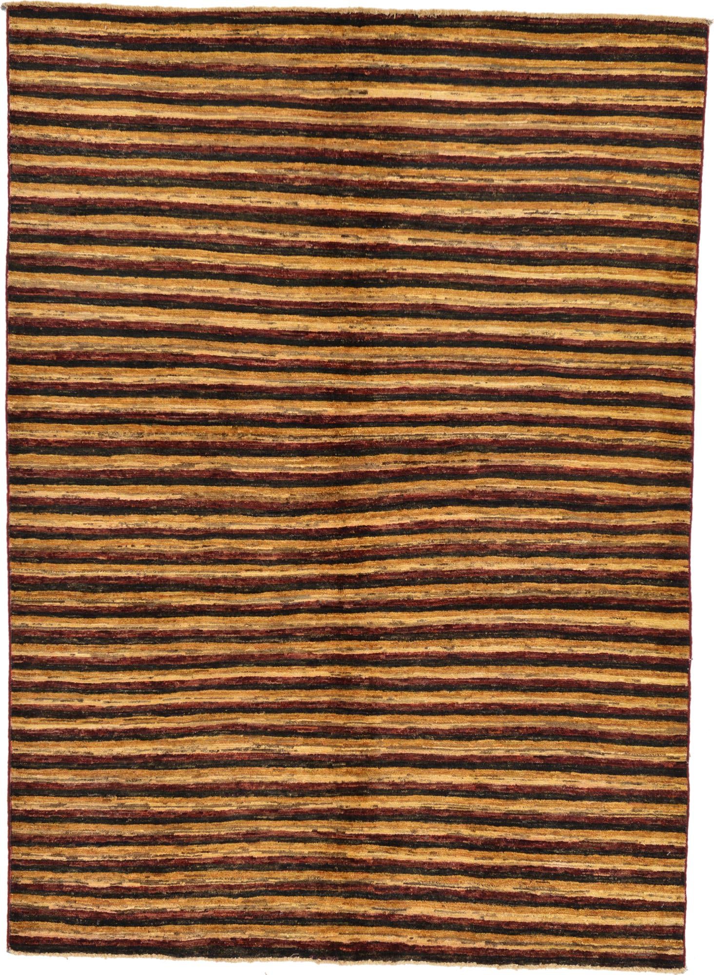 4' 10 x 6' 8 Hand Knotted Modern Ziegler Rug