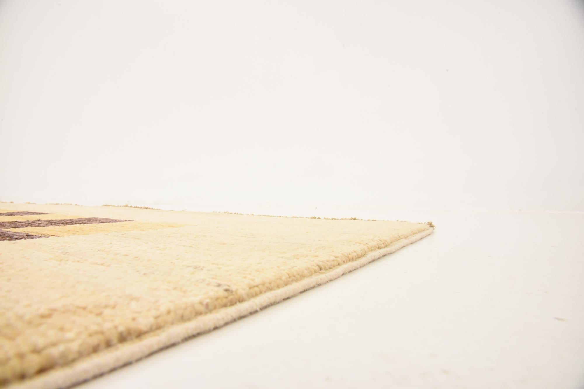 5' 8 x 7' 9 Hand Knotted Modern Ziegler Rug