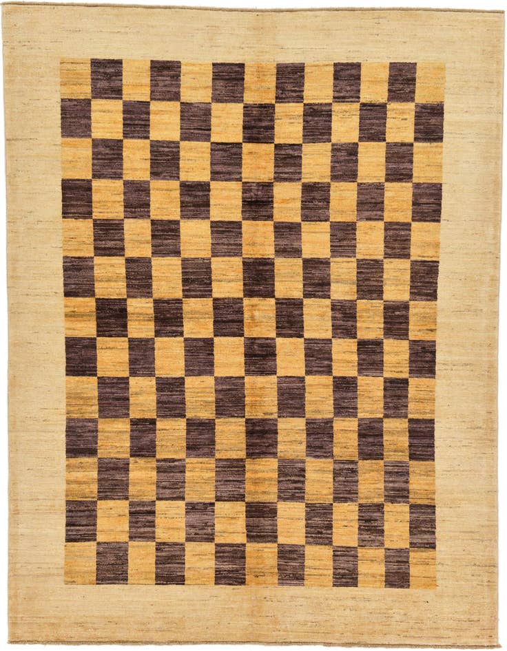 Detail image of 5' 8 x 7' 9 Hand Knotted Modern Ziegler Rug