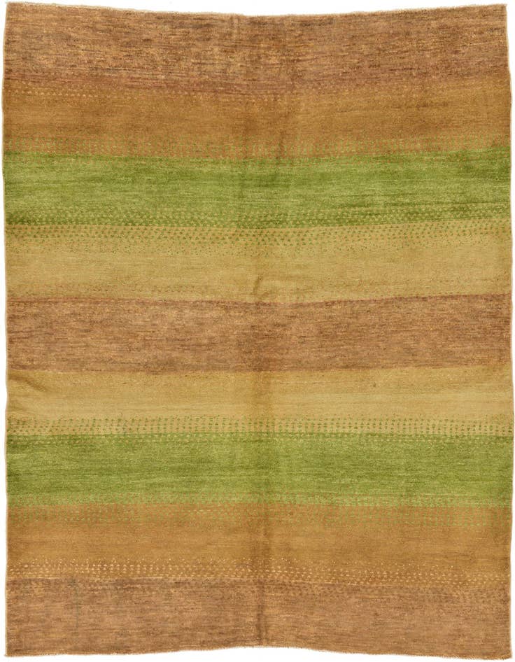 Detail image of 5' 4 x 7' 4 Hand Knotted Modern Ziegler Rug