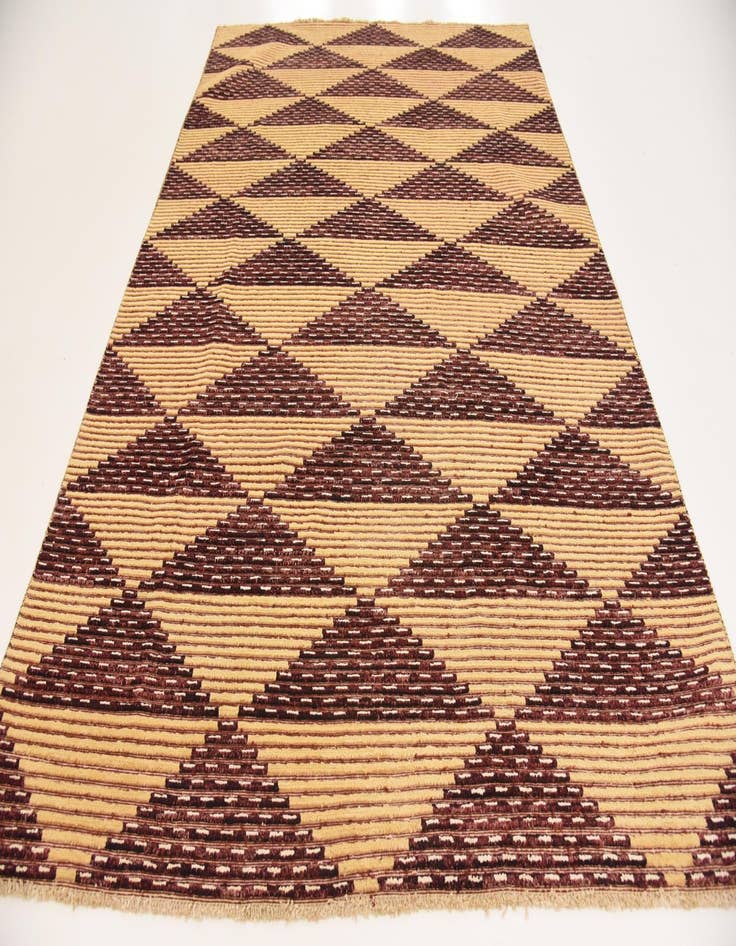 Detail image of 6' 5 x 9' 6  Hand Knotted Modern Ziegler Rug