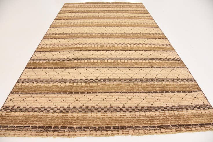 Detail image of 190cm x 330cm anudado a mano Modern Ziegler Alfombra