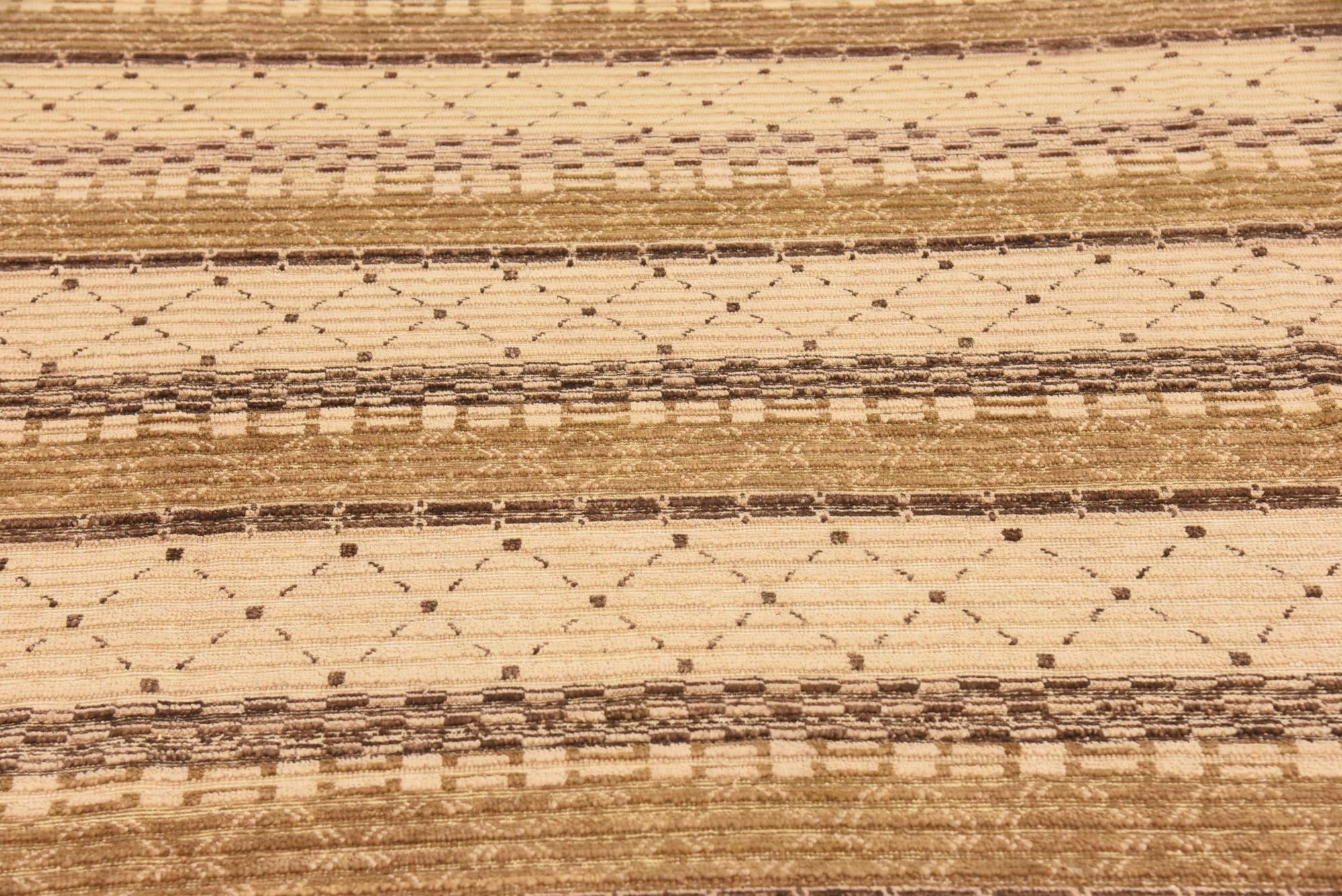 6' 3 x 10' 9 Hand Knotted Modern Ziegler Rug