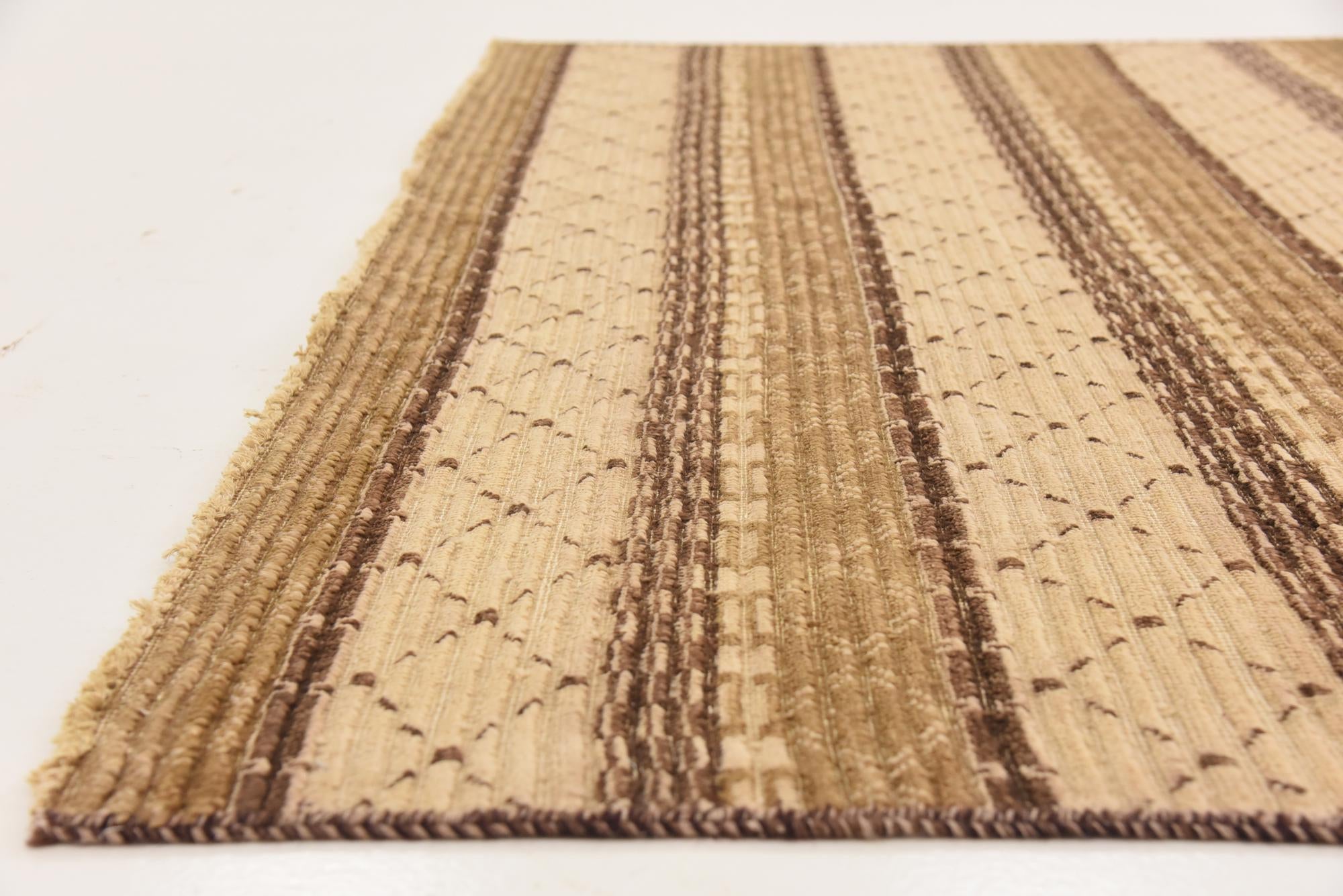 6' 3 x 10' 9 Hand Knotted Modern Ziegler Rug