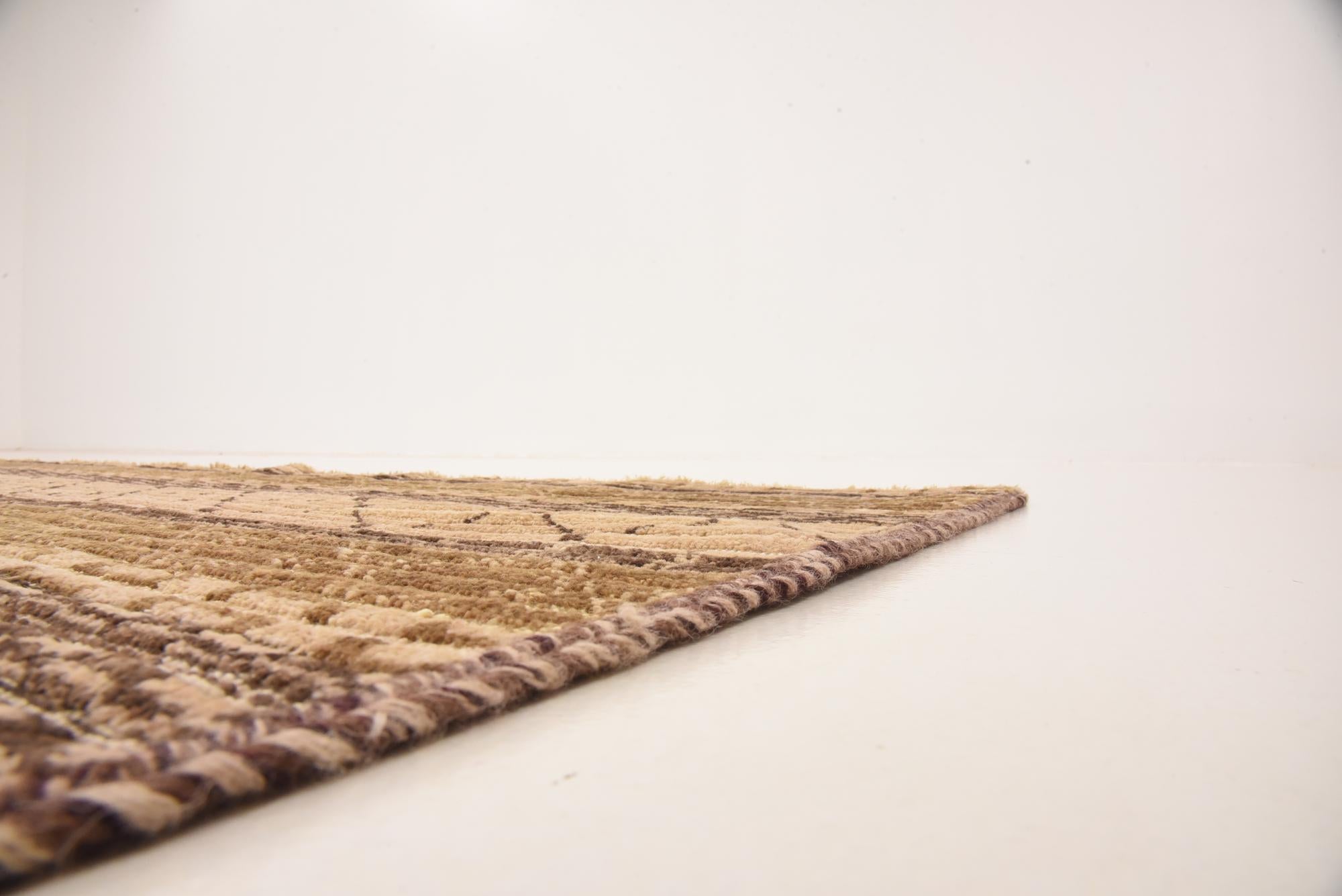 6' 3 x 10' 9 Hand Knotted Modern Ziegler Rug