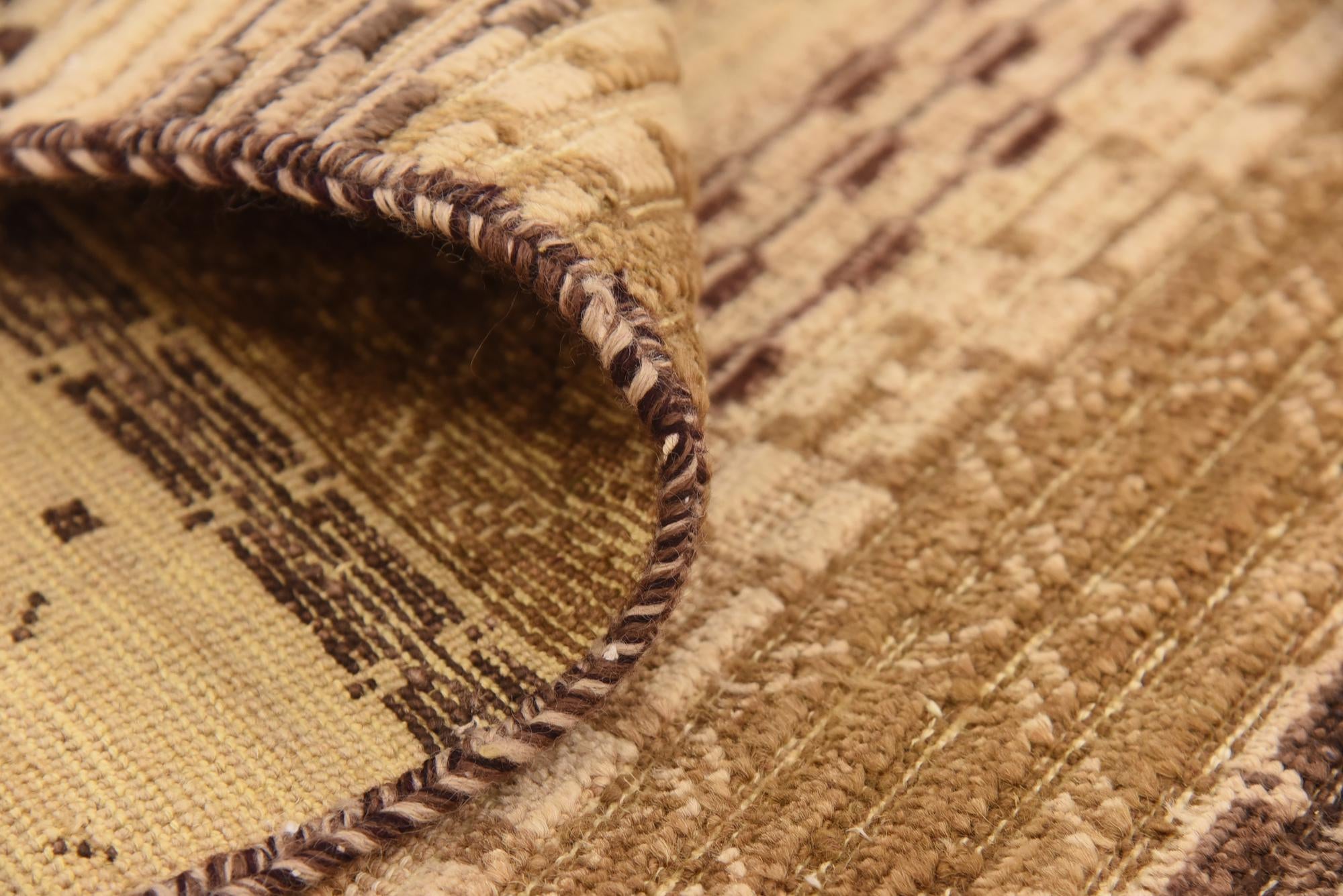 6' 3 x 10' 9 Hand Knotted Modern Ziegler Rug
