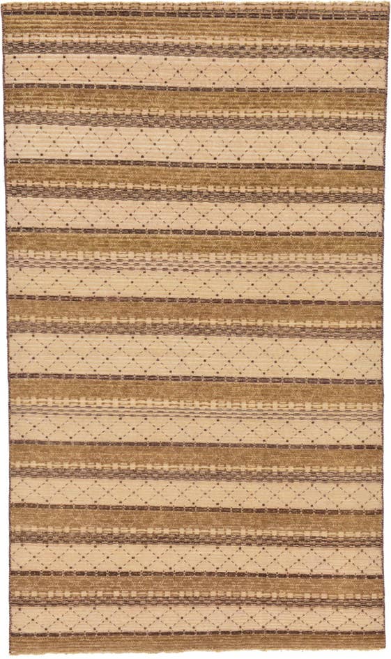 Detail image of 190cm x 330cm anudado a mano Modern Ziegler Alfombra