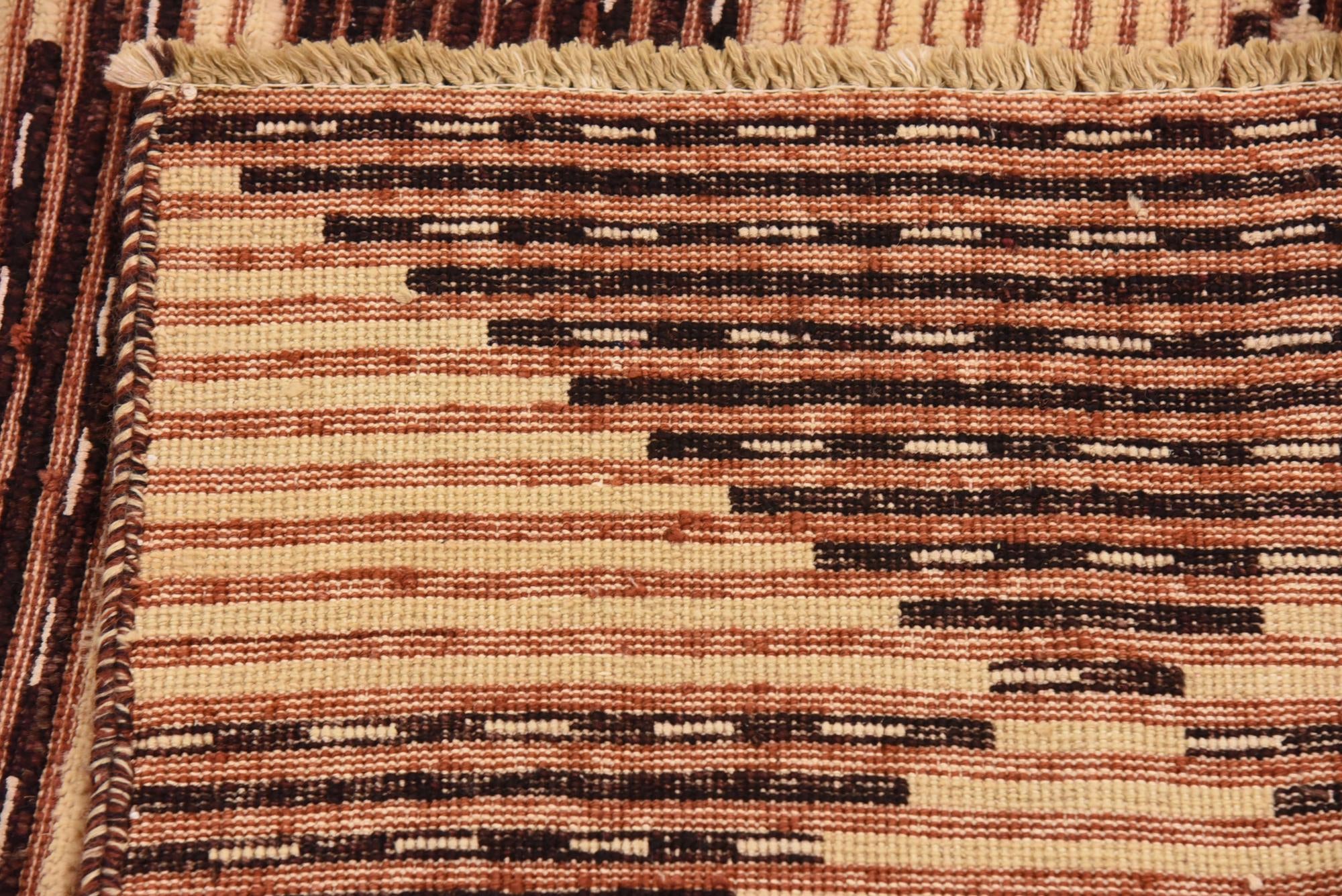 6' 4 x 9' 6 Hand Knotted Modern Ziegler Rug